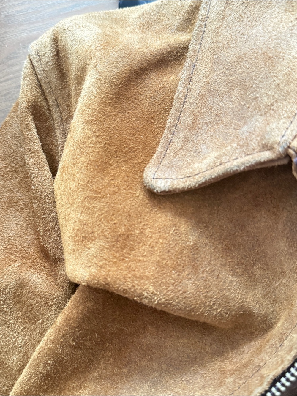 Schott NYC Perfecto 370 “Duke” Premium Rough Out Suede Classic Leather Jacket - Picture 13 of 17